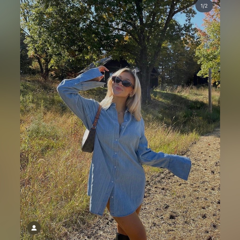 WeWoreWhat Dani shirt dress